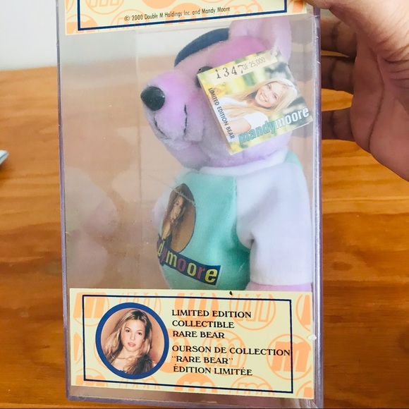 NWT Mandy moore limited edition collectible rare bear - Picture 5 of 5